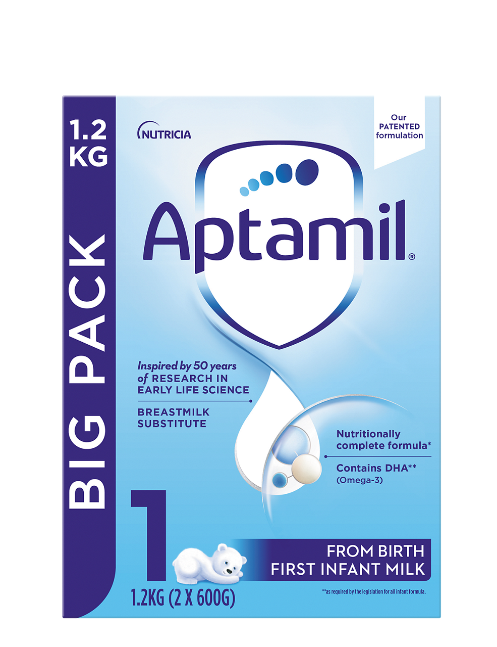 Aptamil First Infant Milk powder 1.2kg - British product