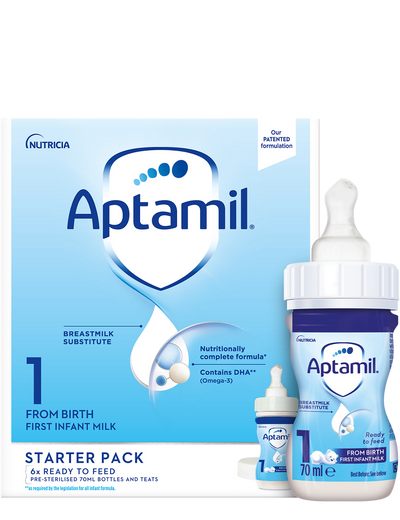 Lait Premier Âge Prêt à l'emploi Pack Découverte 6x70ml