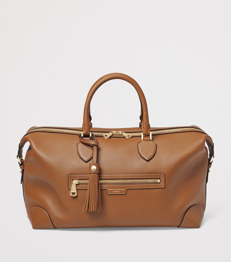 Aspinal of London Leather Hudson flight bag - British product