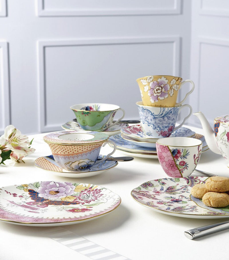 Butterfly Bloom Bone China Sandwich Tray