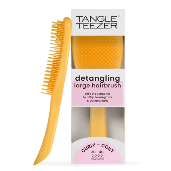 DNR Tangle Teezer Large Ultimate Detangler Fine Yellow - British product