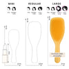 DNR Tangle Teezer Large Ultimate Detangler Fine Yellow - British product