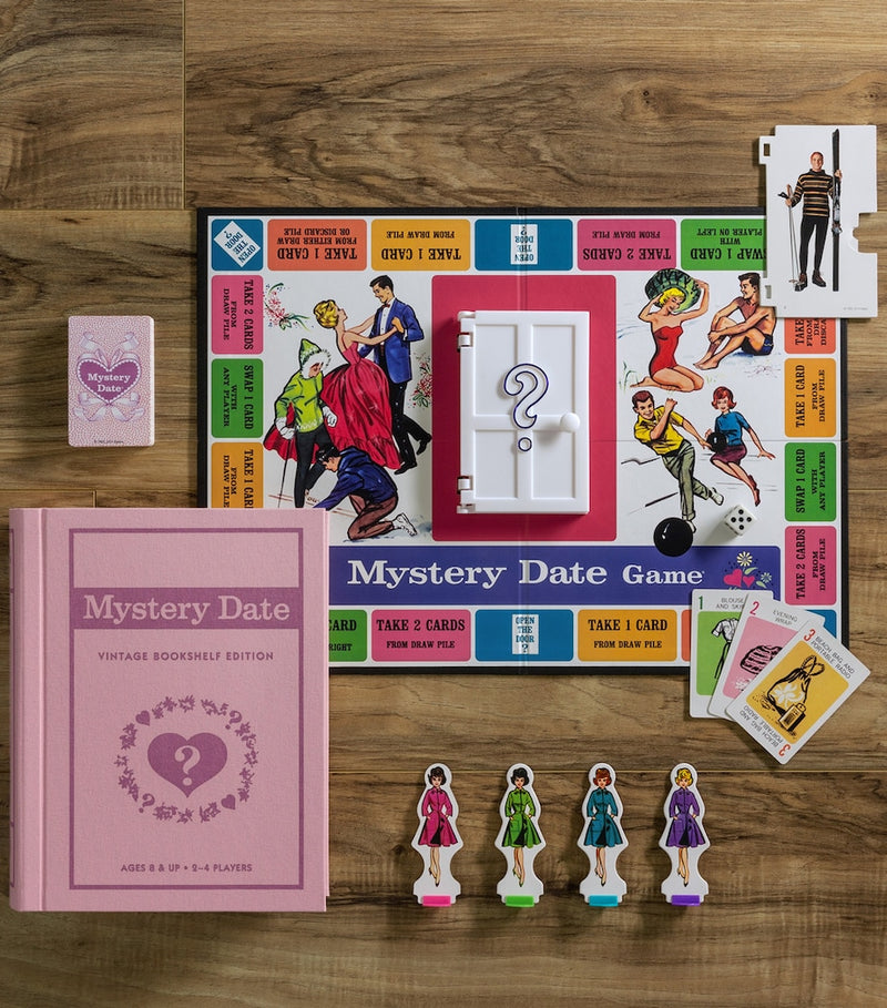 VINTAGE BOOKSHELF Mystery Date Board Game