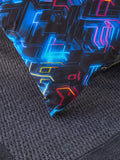 Glow in the dark gamer duvet cover and pillowcase set, UK version