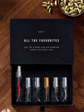 Men's fragrance discovery set of 6 10ml and 5ml bottles (British brand)
