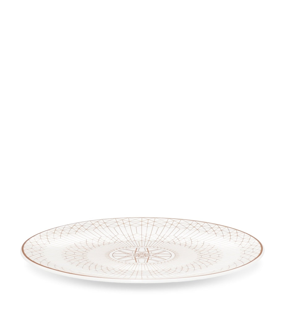 Baccarat Arcadia Gold bread plate 16cm - British product
