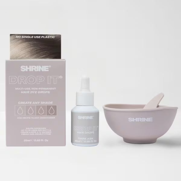 Shrine Drop It Dark Ash hair toner - British product