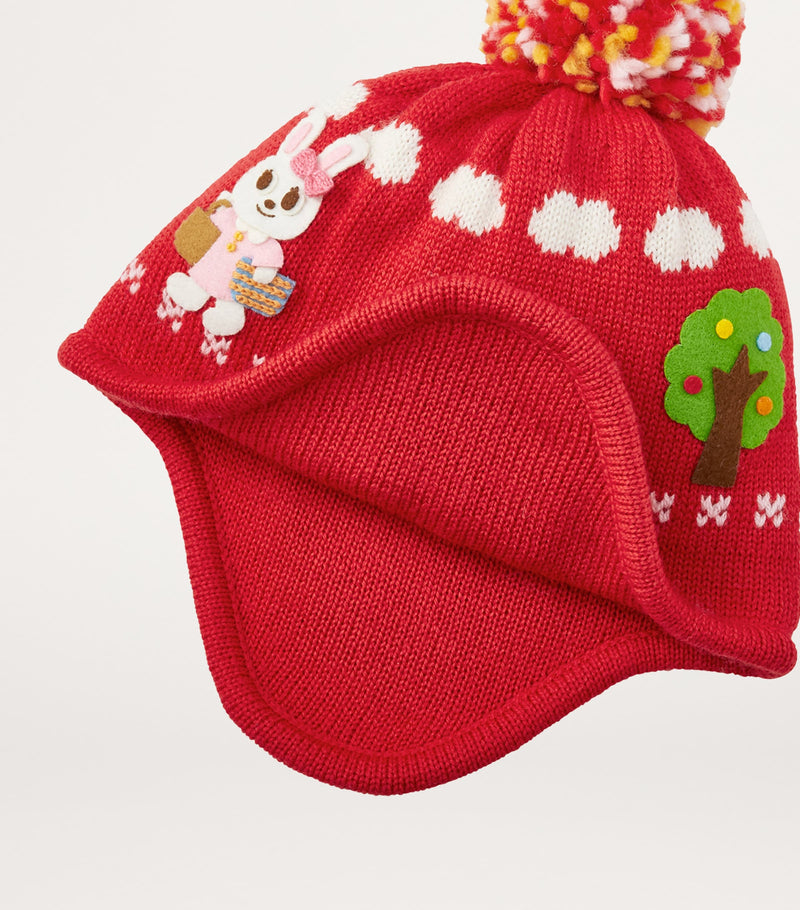 Miki House Wool-Blend Usako hat, imported from the UK