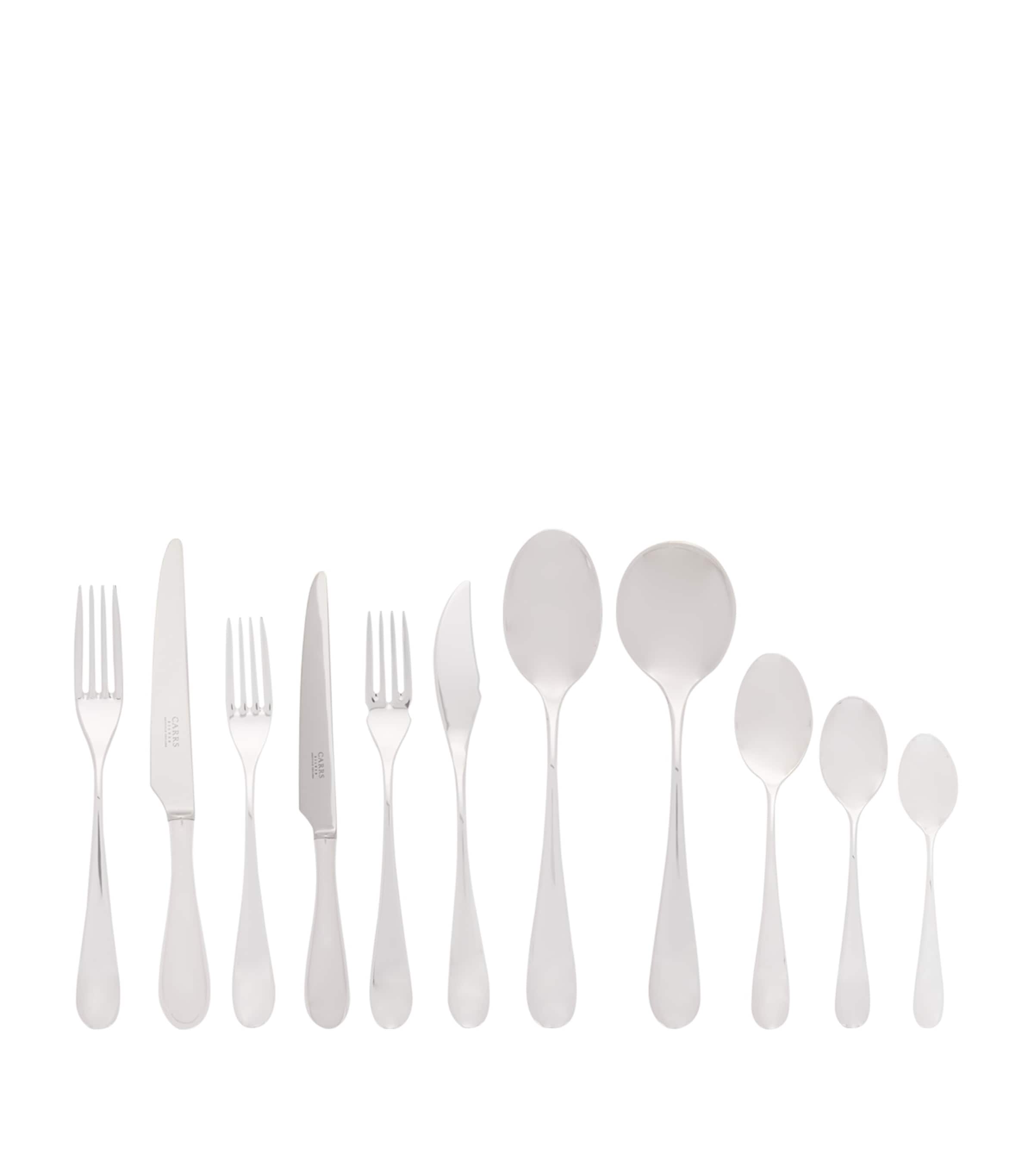 Carrs Silver Vision silver plated cutlery set 44-piece - British product