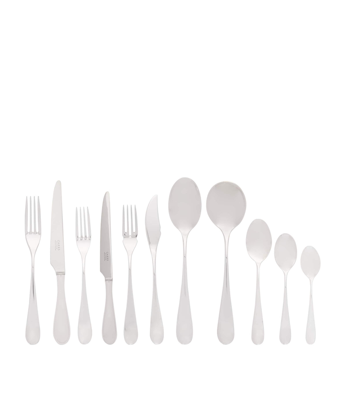 Carrs Silver Vision silver plated 84 piece cutlery set - British product
