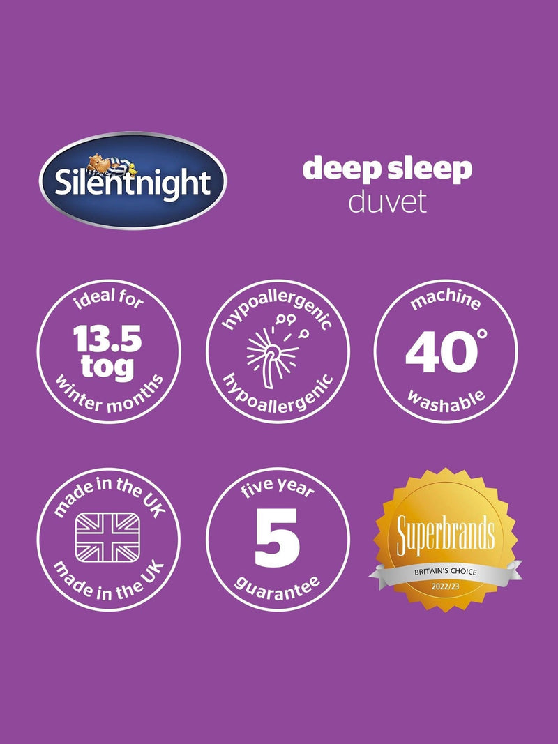 Silentnight Deep Sleep 13.5 Tog Duvet (British brand)
