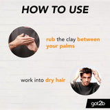 got2b Hair Texture Clay 75ml, UK version
