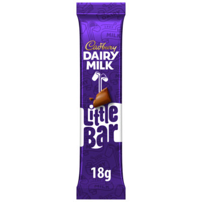 Cadbury Dairy Milk milk chocolate bar 18g - British product