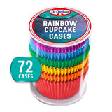 Dr. Oetker rainbow cupcake cases 72 count - British product