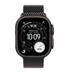 Apple Apple Watch Ultra 3 - Black with Titanium Milanese Loop, 49mm, Medium