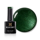 Bluesky Gel Polish Dark Green Sparkle - British product