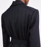 Maje pleated belted blazer, imported from the UK