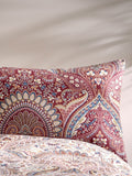 Dreams & Drapes White Palais Damask duvet cover and pillowcase set - British product