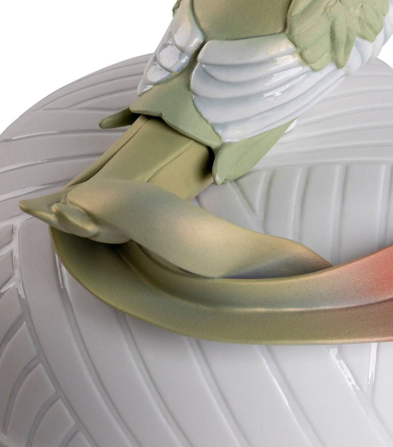 Lladró Porcelain Quetzal Box