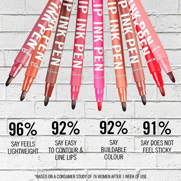 Rimmel Pink Candy Lip Ink Pen Stain, imported from the UK