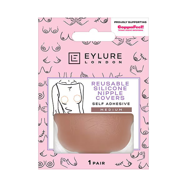 Eylure Silicone Nipple Cover Petal Shape Medium - British product