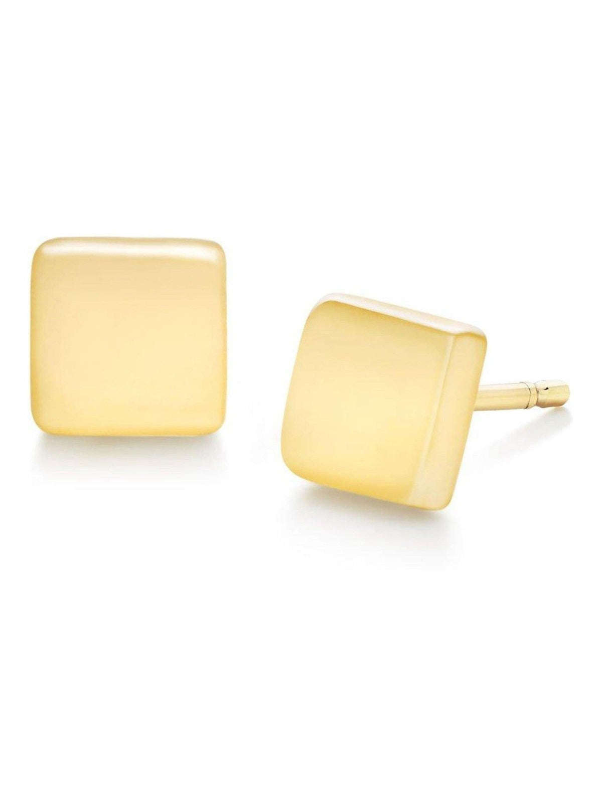 Beaverbrooks 9ct Gold Square Stud Earrings