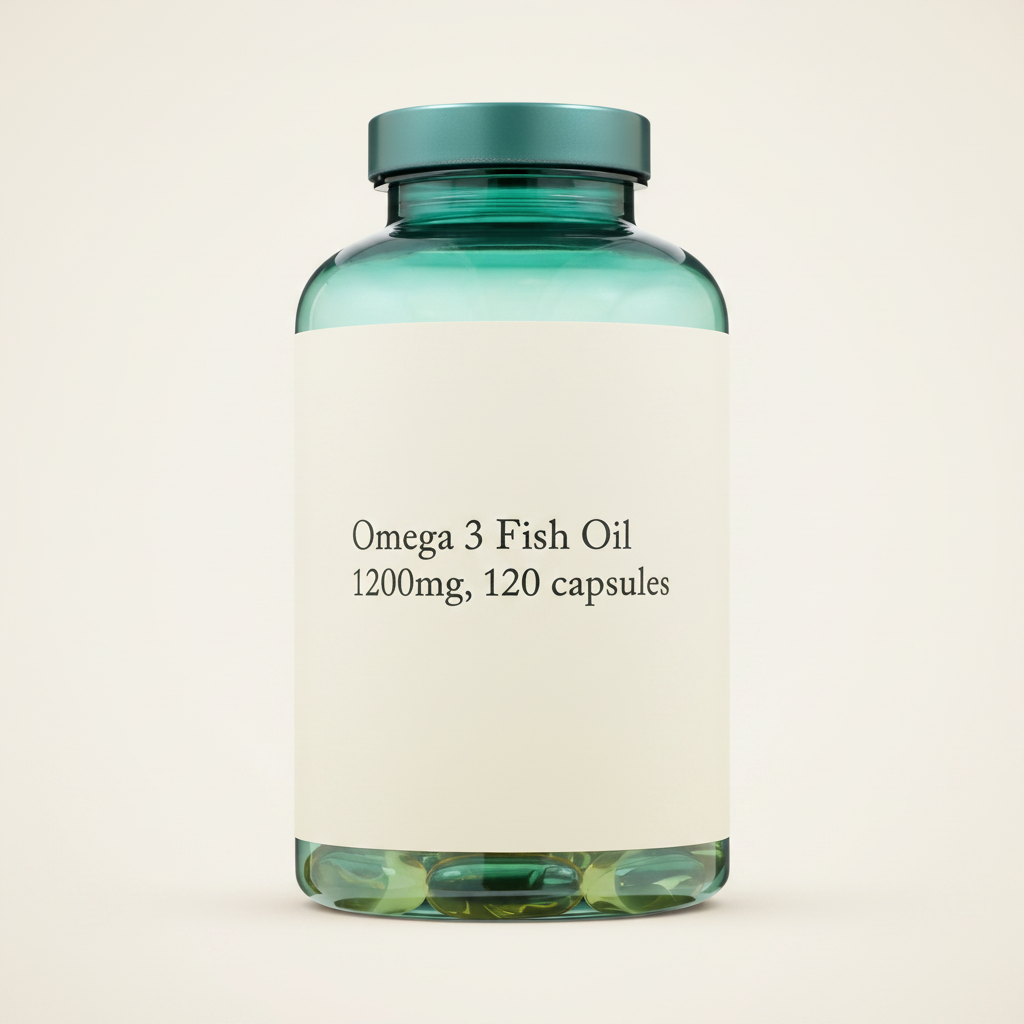 Holland Barrett Omega 3 Fish Oil + D3 120 Capsules, UK version