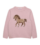 Trotters Grace Rocking Horse sweater 6-11 years (British brand)