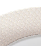 Christofle Malmaison Platinum Impériale porcelain underplate 31cm - British product