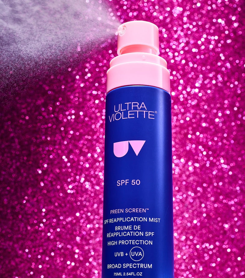 Ultra Violette Preen Screen SPF 50+ Mist 75ml (British brand)