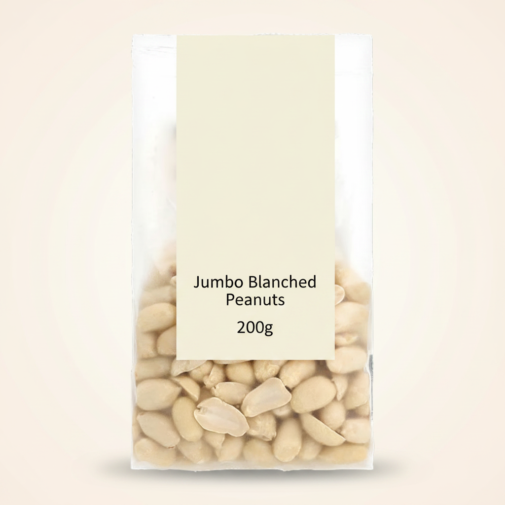 Holland & Barrett Jumbo Blanched Peanuts 200g - British product