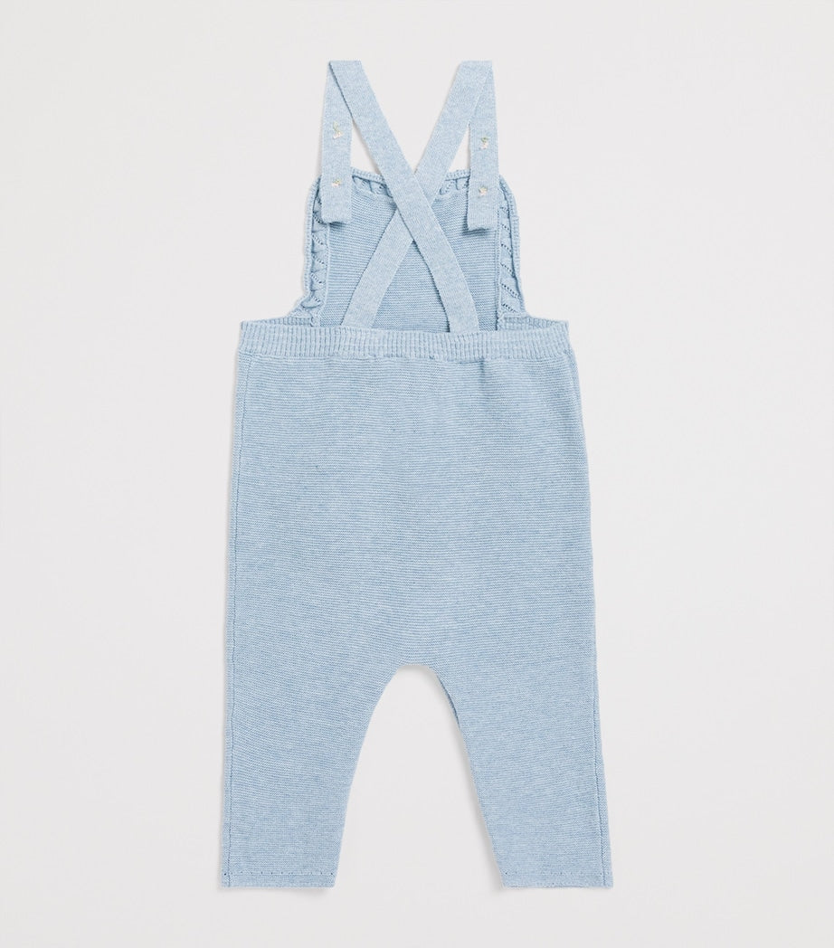 Tartine et Chocolat cotton knitted baby dungarees 0-24 months (British brand)