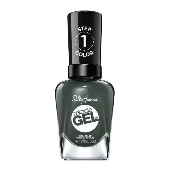 Sally Hansen Miracle Gel nail polish purple Leaf Me Be 13ml (British brand)