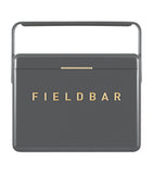 Fieldbar mini bar cooler box with leather sling 4L - British product