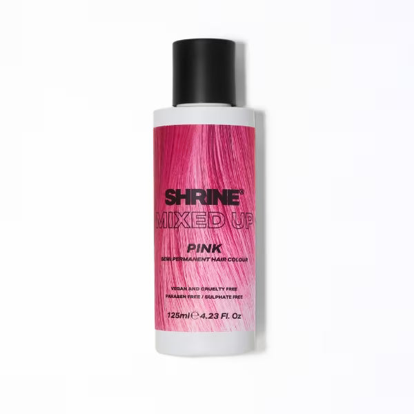 Shrine pink semi permanent hair colour 125ml (British brand)