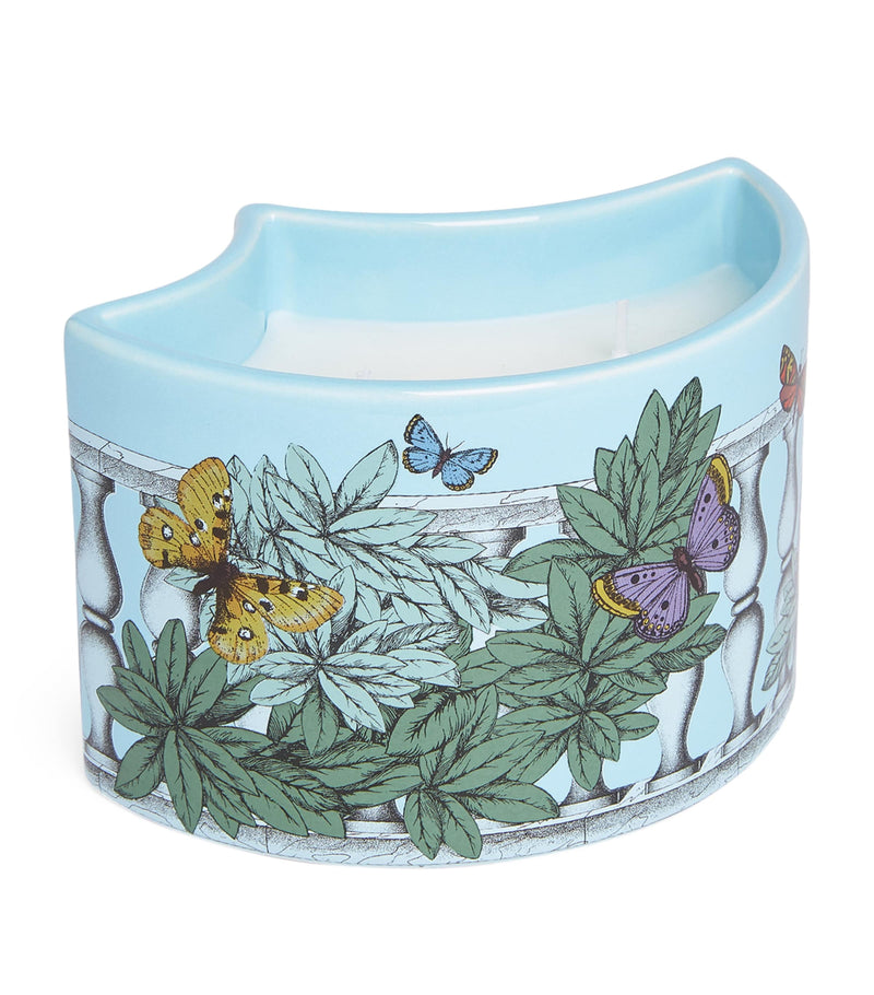 Fornasetti Farfalle e Balaustra Vase Candle (530g)