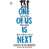 One Of Us Is Next paperback novel by Karen McManus, imported from the UK