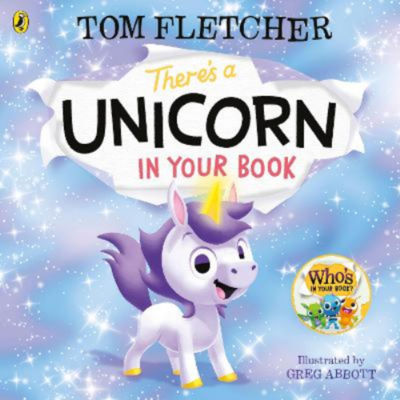 Interactive children's book featuring a unicorn (British brand)