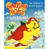 Tom Fletcher Dinosaur that Pooped Superhero book - British product