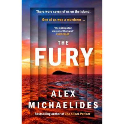 Alex Michaelides The Fury hardback novel (British brand)