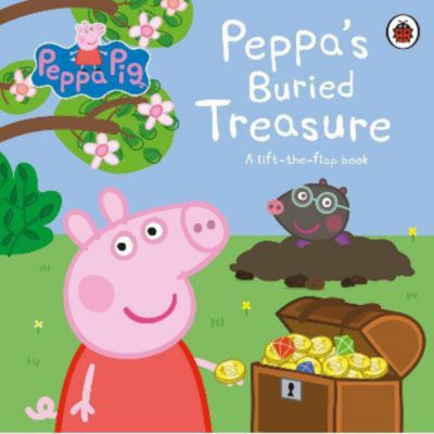 Peppa Gris Peppas nedgravde skatt Klaffebok