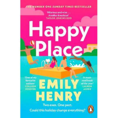 Emily Henry Happy Place paperback novel, UK version