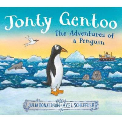 Julia Donaldson Jonty Gentoo Picture Book, UK version