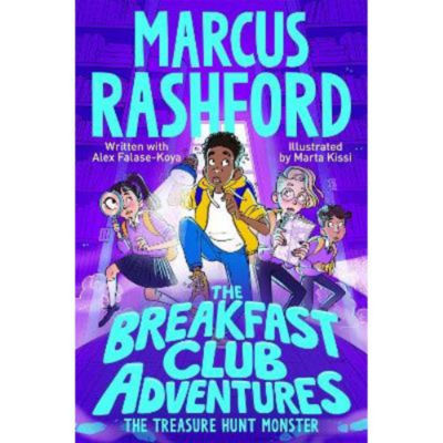 Breakfast Club Adventures The Treasure Hunt Monster children's mystery book - British product