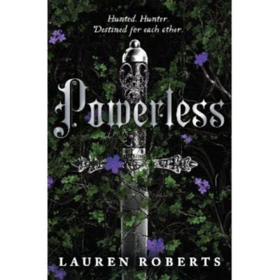 Powerless by Lauren Roberts fantasy romance book, imported from the UK
