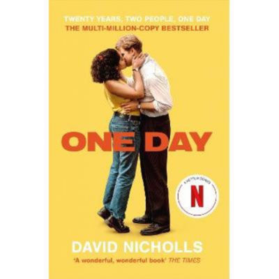 Paperback book One Day by David Nicholls, imported from the UK