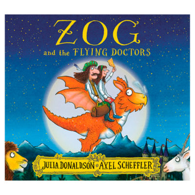 Zog and the Flying Doctors children's book paperback (British brand)