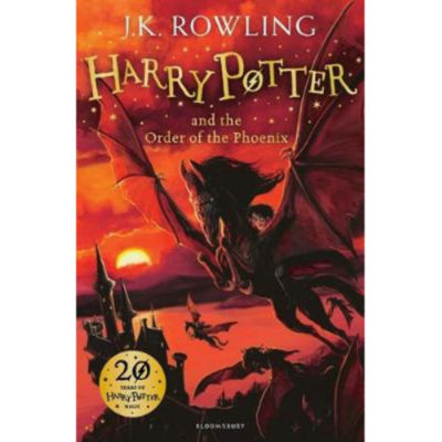 Harry Potter and the Order of the Phoenix Paperback, UK version
