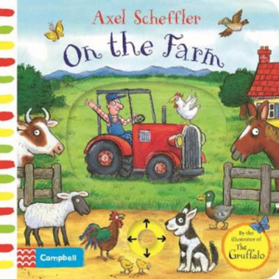 On the Farm children's interactive board book, imported from the UK