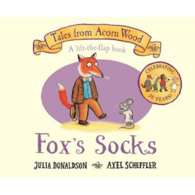 Fox's Socks 20th Anniversary Edition Paperback, imported from the UK